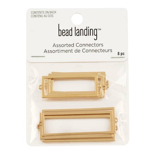 Assorted Rectangle Connectors by Bead Landing&#x2122;